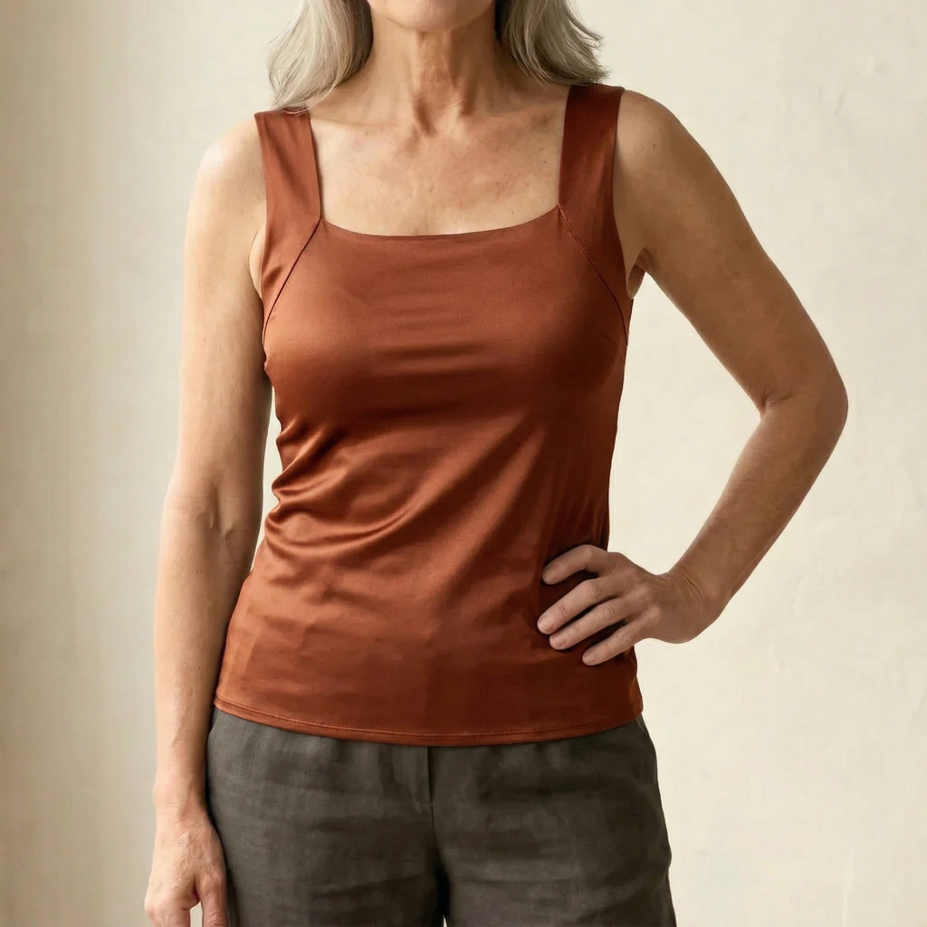 Roxanne | Tanktop mit integriertem Komfort-BH