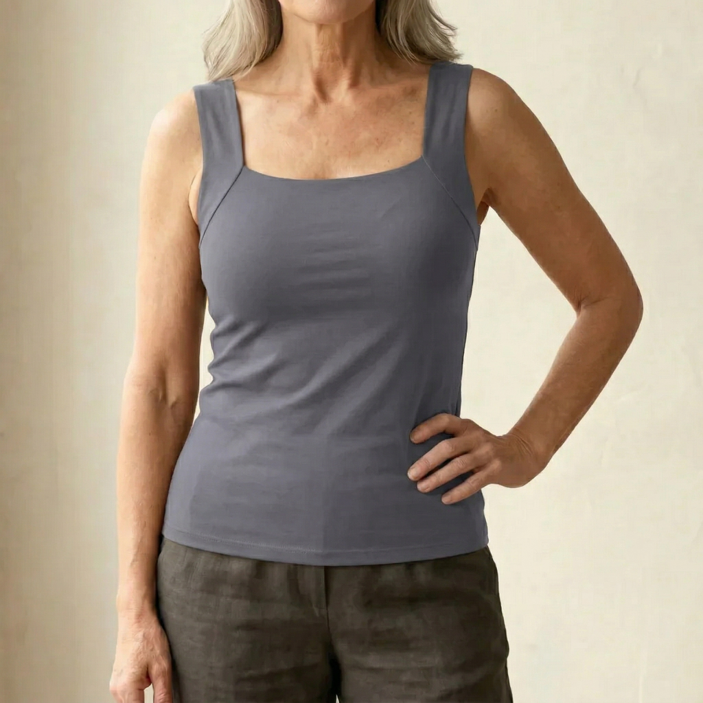 Roxanne | Tanktop mit integriertem Komfort-BH