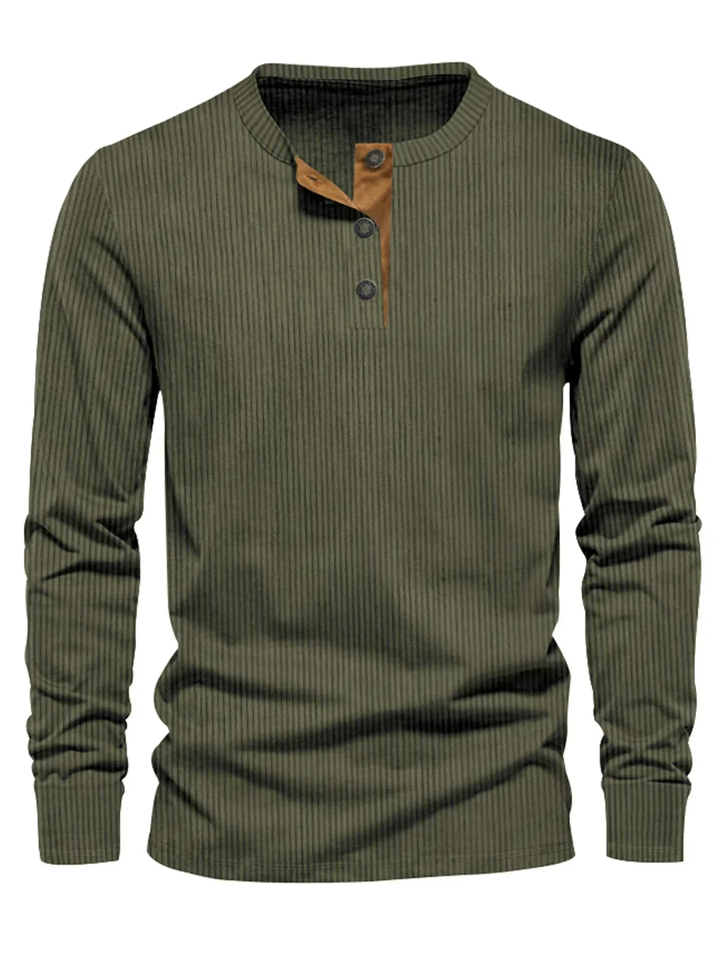 Klassisches Herren-Langarmshirt