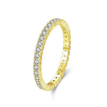 Minimalistischer Ewigkeitsring