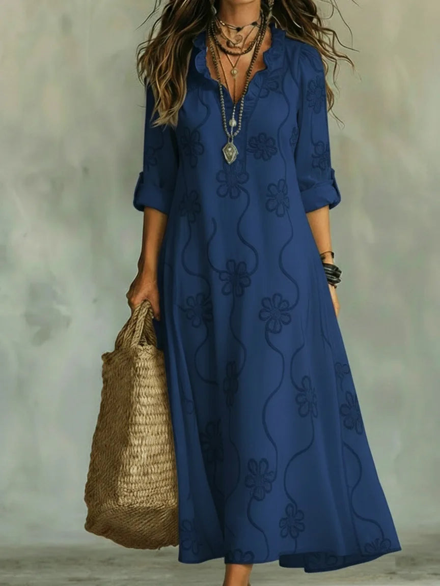 Sienna™ | Bauchverbergendes Blumen-Sommerkleid