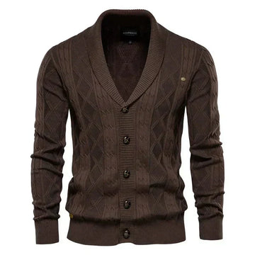 Waldemar | Herren Cardigan mit Knopfleiste