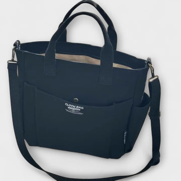 Olivia - Minimalistische Canvas-Tasche