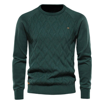 Theodor | Herrenpullover mit Rautenmuster