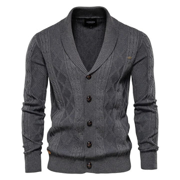 Waldemar | Herren Cardigan mit Knopfleiste