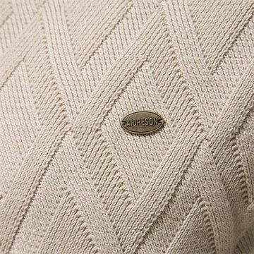 Theodor | Herrenpullover mit Rautenmuster