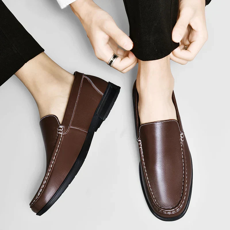 Premium Lederhalbschuhe für Herren