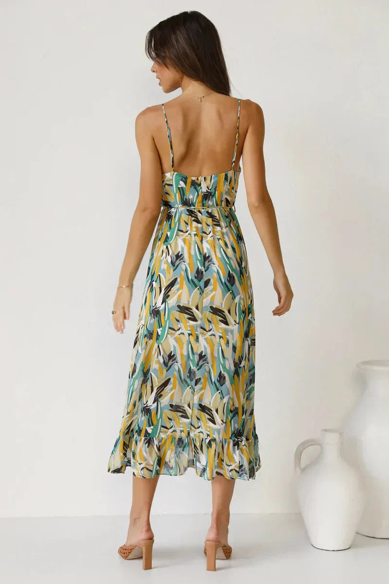 GABRIELLA | Bedrucktes Sommerkleid mit frischem Komfort und sonnigem Stil