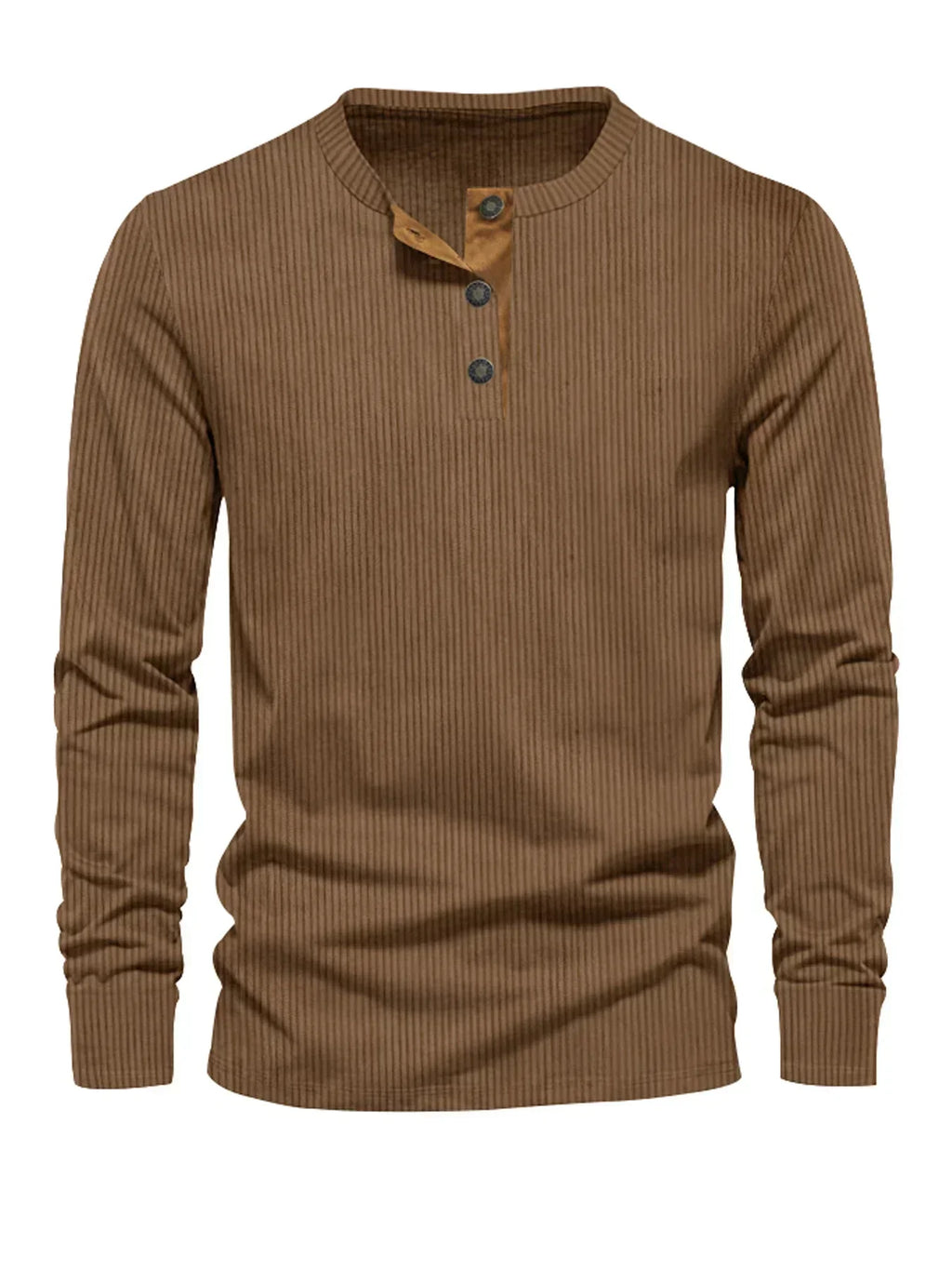 Klassisches Herren-Langarmshirt