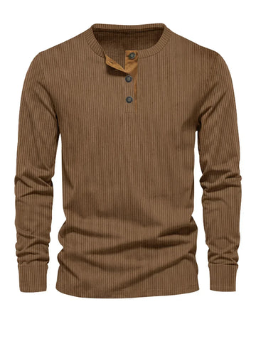 Klassisches Herren-Langarmshirt