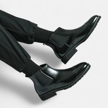 Marzio™ | Elegante Chelsea-Stiefel für Herren aus Kunstleder