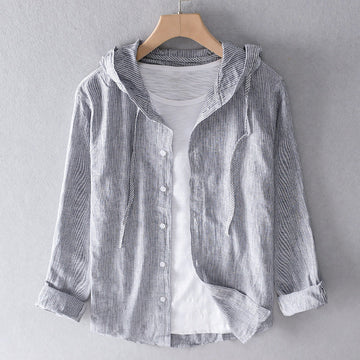 Lena™ | Leichte Kapuzenbluse
