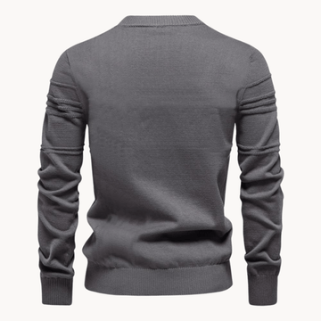 Burkhard | Stilvoller Herrenpullover mit Karodesign