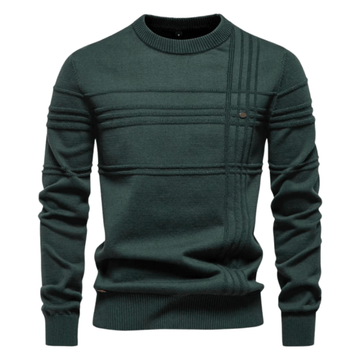 Burkhard | Stilvoller Herrenpullover mit Karodesign