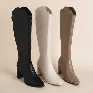 VALERIA™ – Luxe Longline-Stiefel