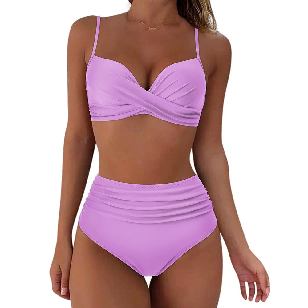 Alma – Eleganter Hochtaillen-Bikini