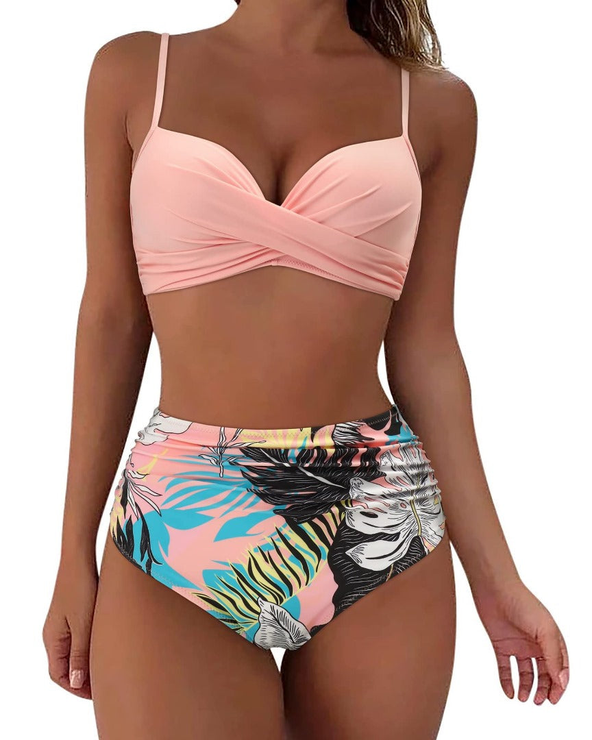 Alma – Eleganter Hochtaillen-Bikini