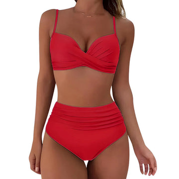Alma – Eleganter Hochtaillen-Bikini