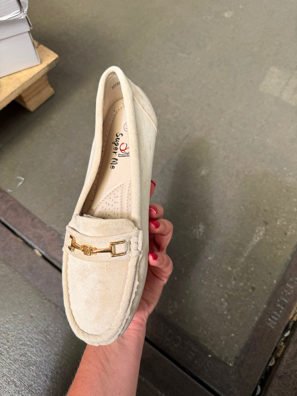 Marina Beige Loafer