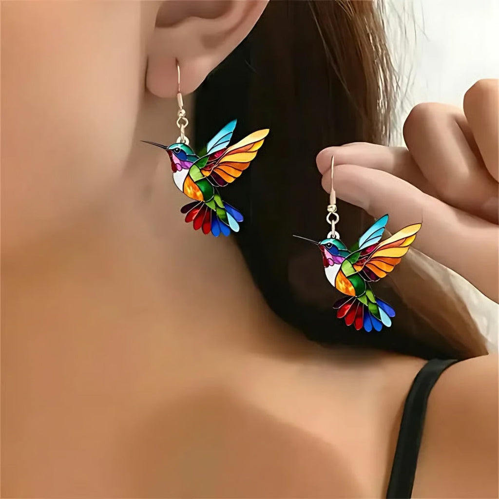 Glücklicher Kolibri