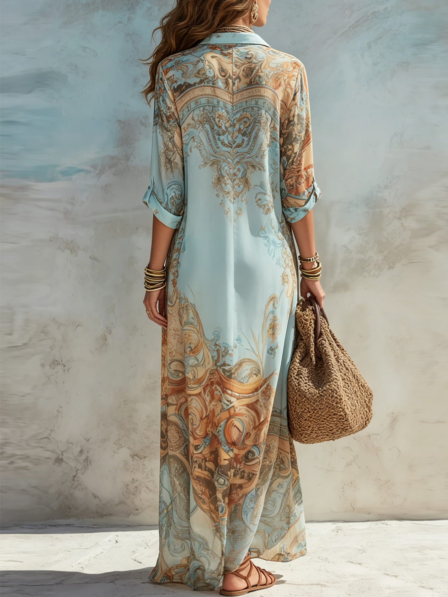 Serena | Hemdkleid Mediterraneo
