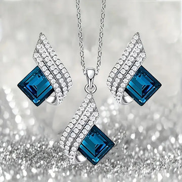 Schmuckset Aurora Blau