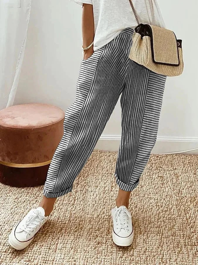 Yareli | Stilvolle Streifenhose