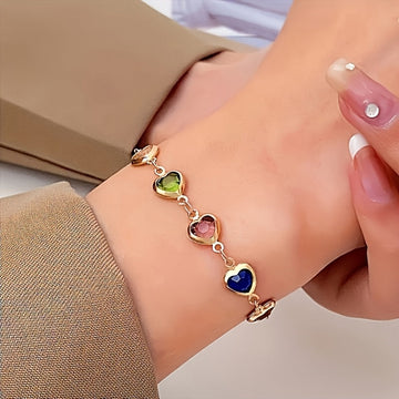 Einzigartiges herzförmiges Armband
