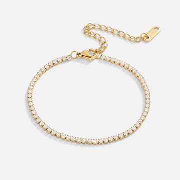 Cordelia Gold Tennisarmband
