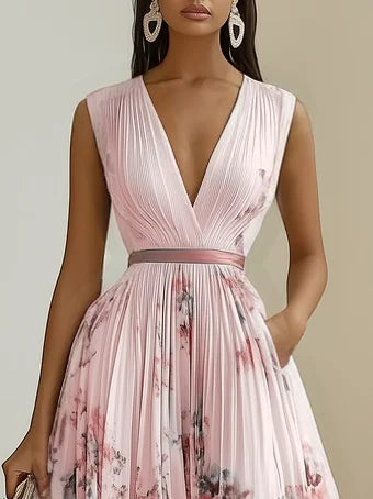 YVETE | Fließendes Wickelkleid