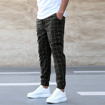 Herren Jogginghose kariert