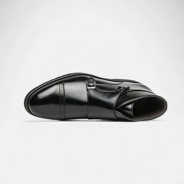 Patrizio™ | Herren Monk Strap Stiefeletten aus Premium-Ecopelle