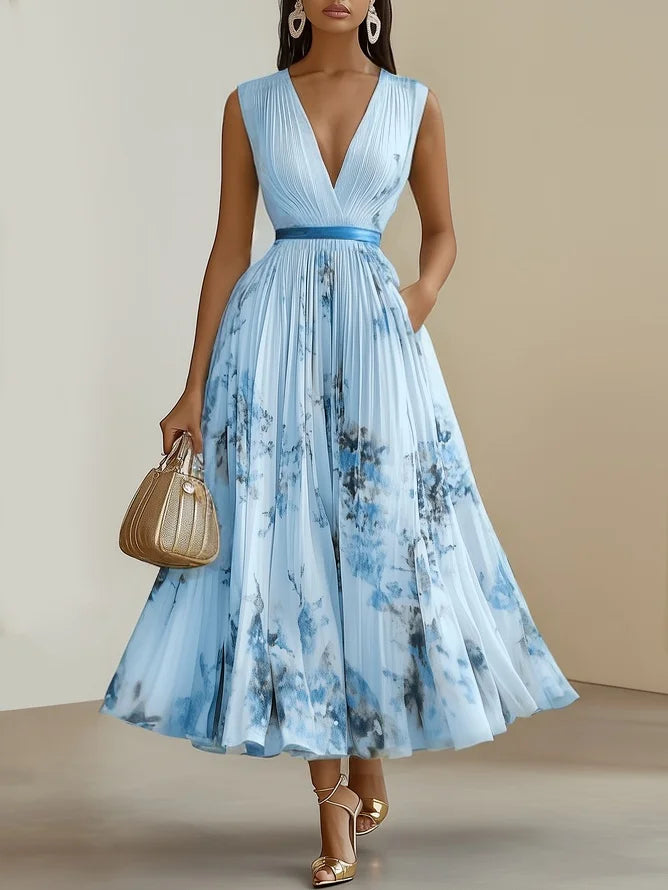 YVETE | Fließendes Wickelkleid