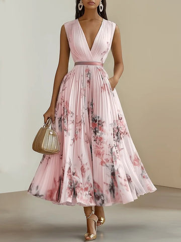 YVETE | Fließendes Wickelkleid