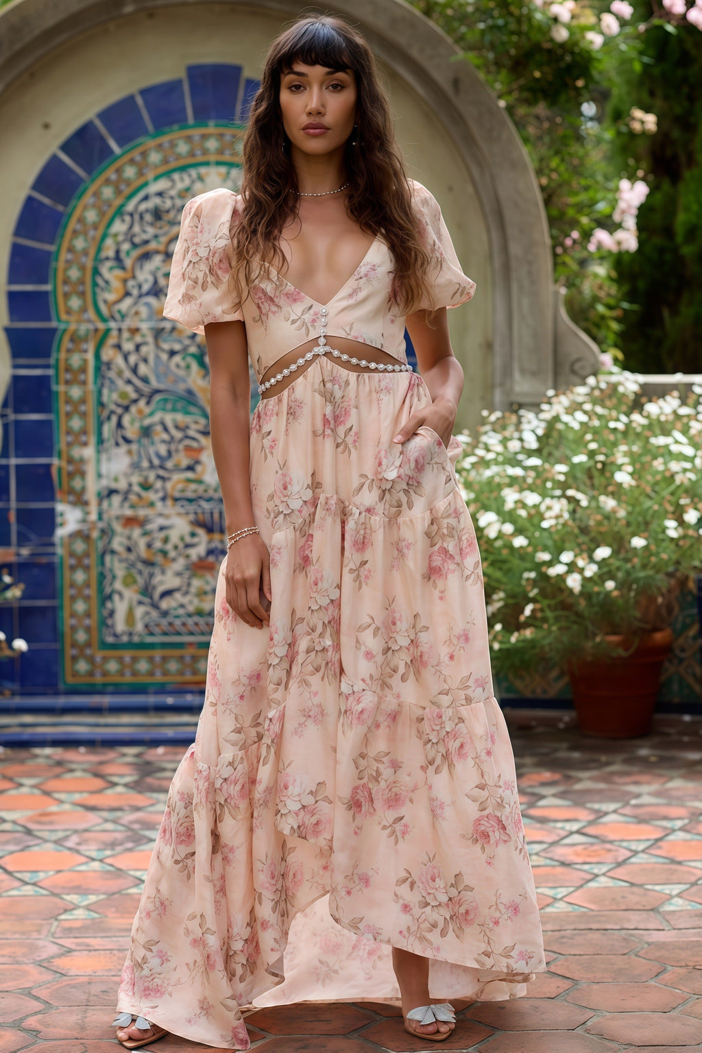 Layla | Elegantes Fließendes Kleid