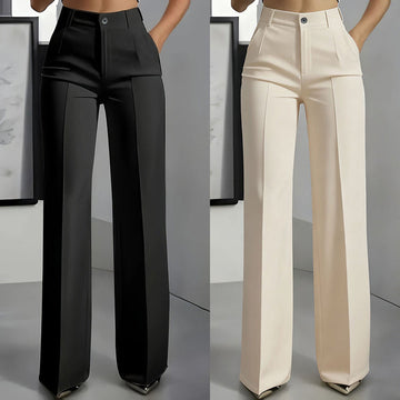 Damen Anzughose mit hoher Taille