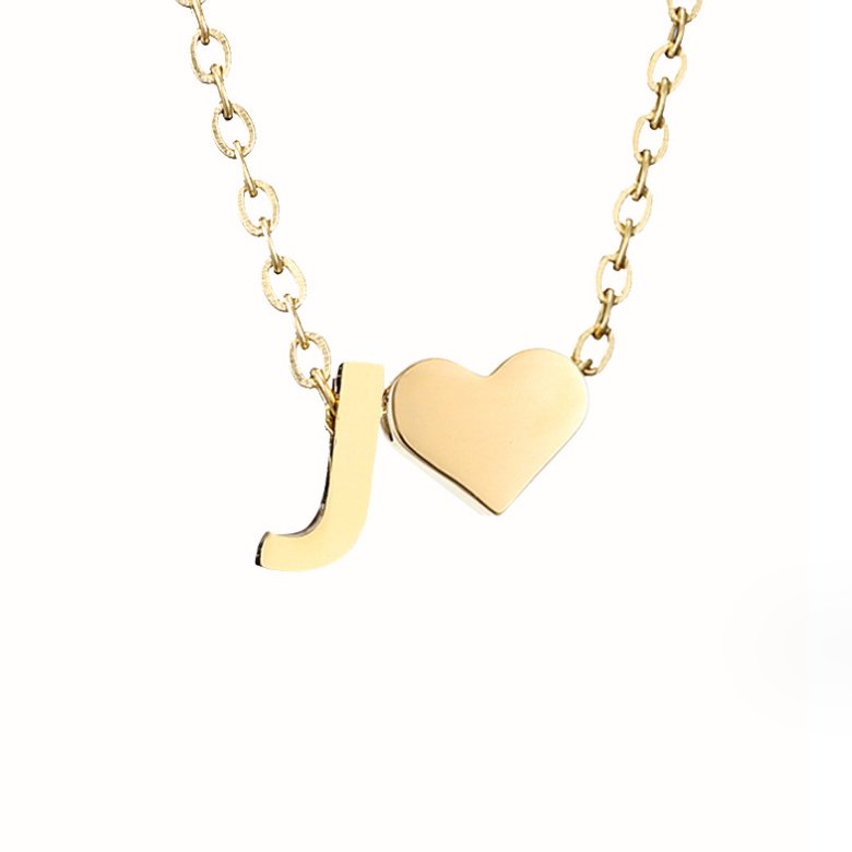 Ewige Liebe Buchstaben-Goldkette