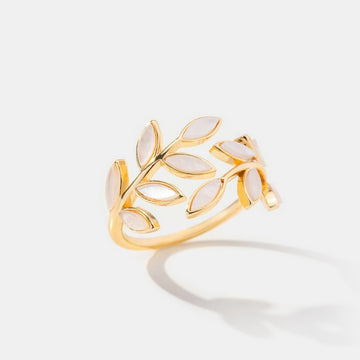 Gold Blatt Ring