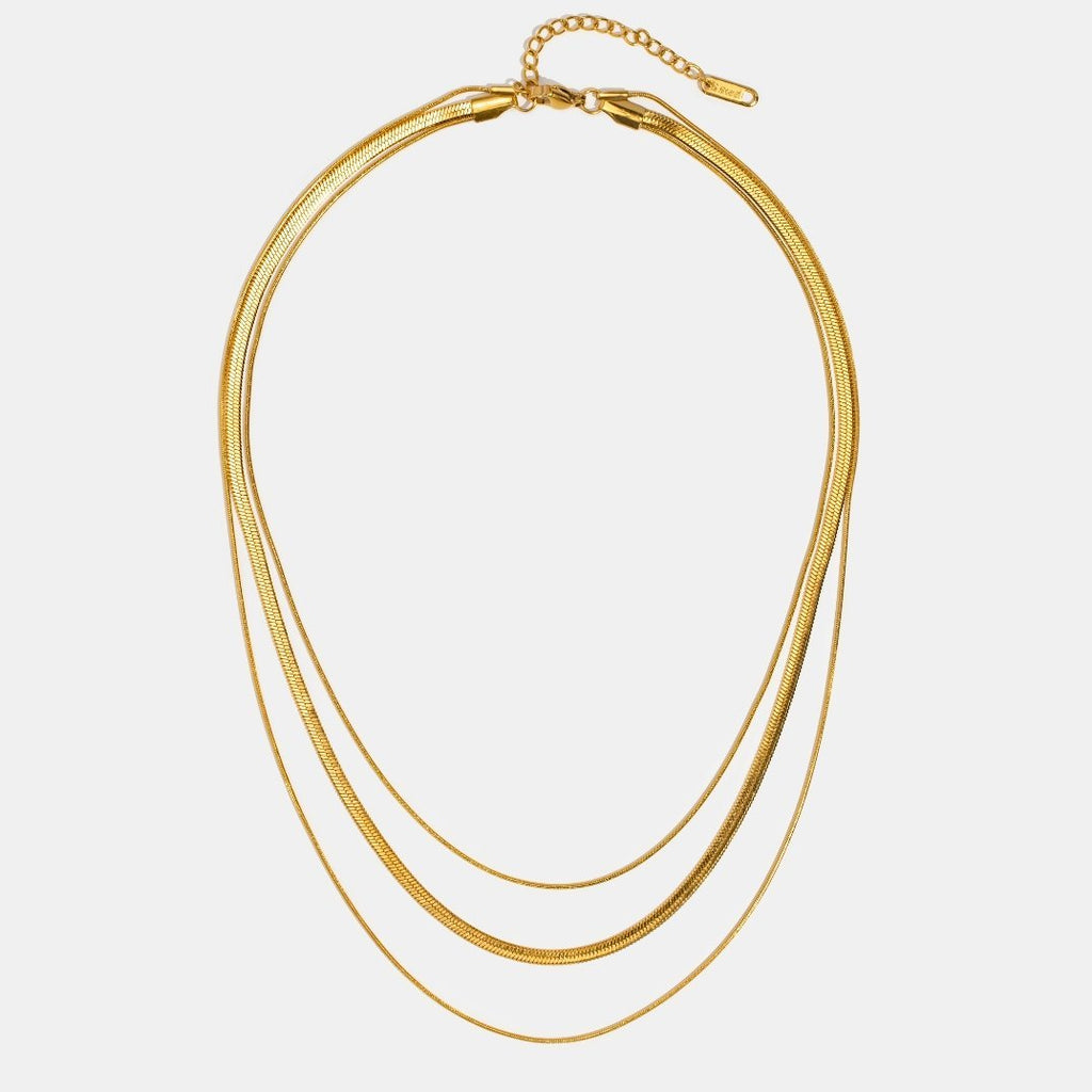 Goldene Mehrlagige Kette