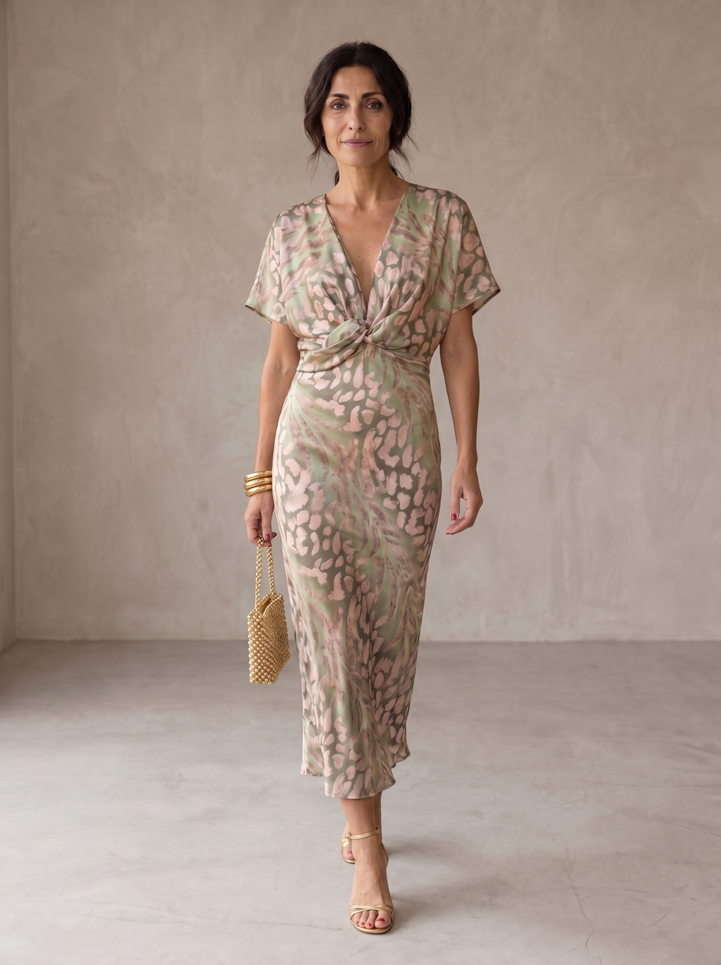 Antonella | Elegantes Kleid aus leichtem, fließendem Stoff