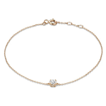 Diamant-Steinarmband | Weißgold