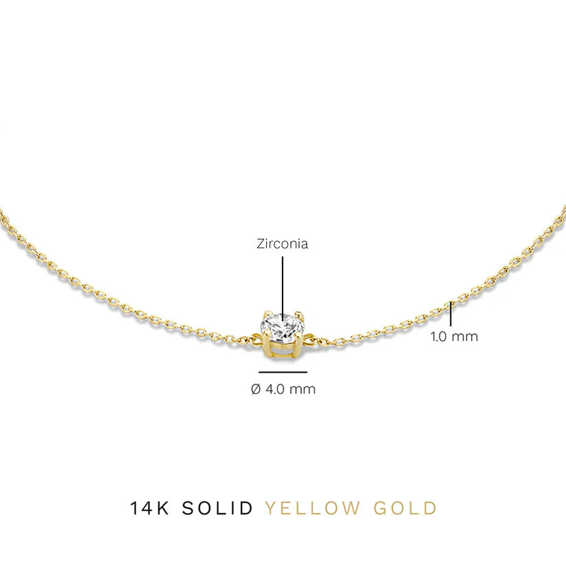 Diamant-Steinarmband | Weißgold