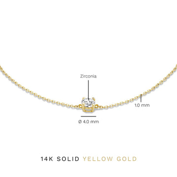Diamant-Steinarmband | Weißgold