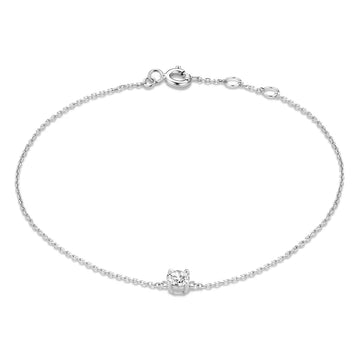 Diamant-Steinarmband | Weißgold