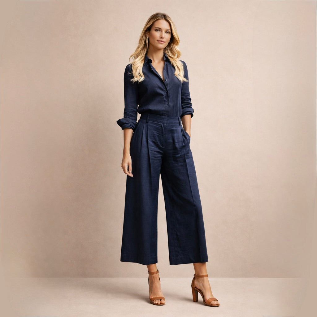 Donabelle | Elegantes Leinen-Set