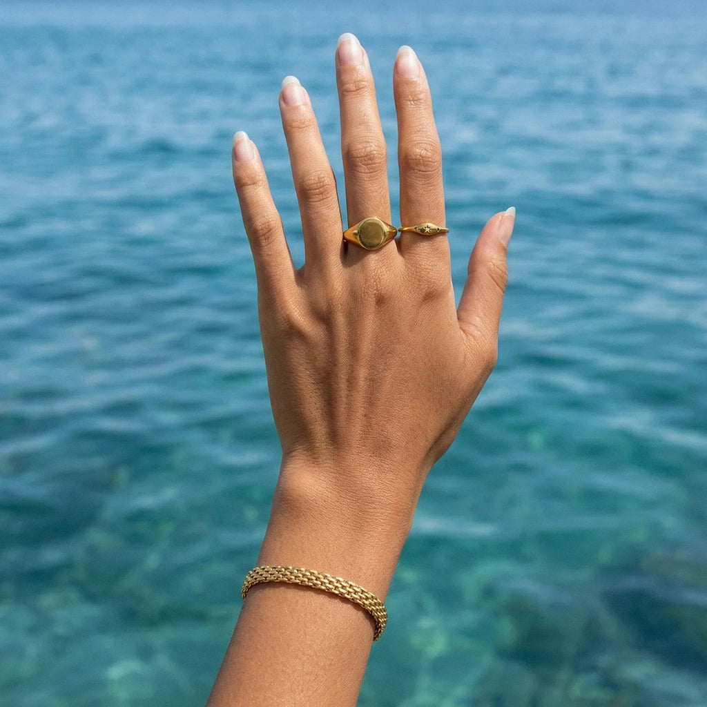 Imara Gold Ketten Armband