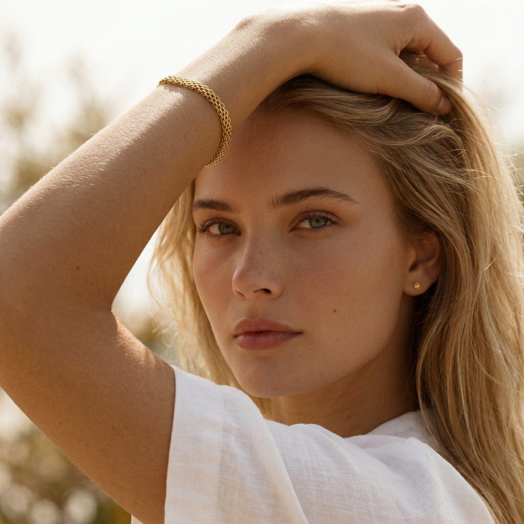 Imara Gold Ketten Armband