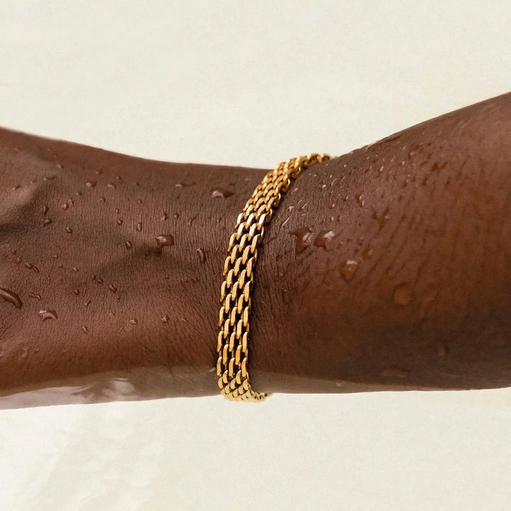 Imara Gold Ketten Armband