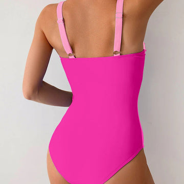 Elena – Figurformender Halter-Badeanzug