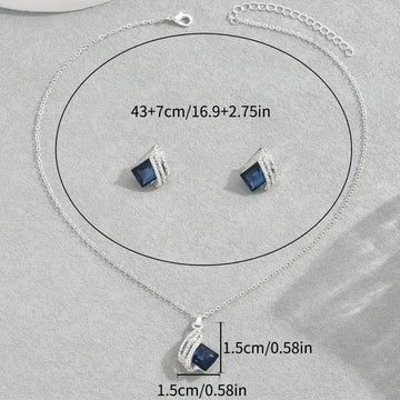Schmuckset Aurora Blau